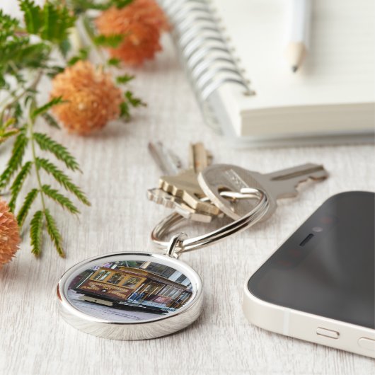 San Francisco Cable Car Schlüsselanhänger (Seite)