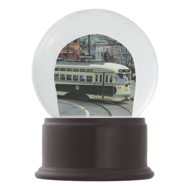 San Francisco Cable Car Schneekugel (Vorderseite)