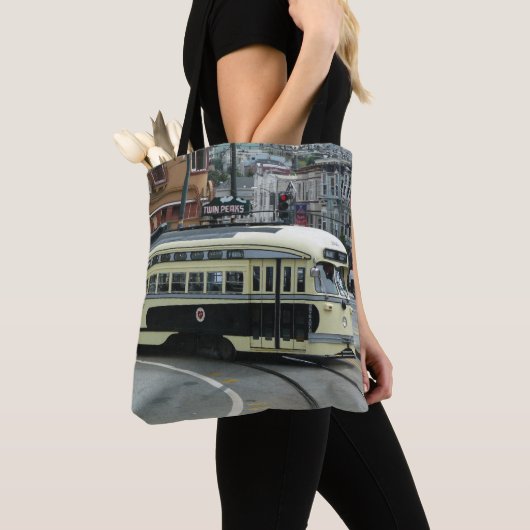 San Francisco Cable Car Tasche (Von Nahem)