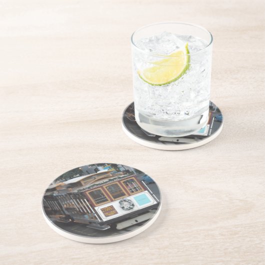 San Francisco Cable Car Untersetzer (Seite)