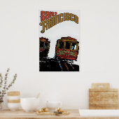 San Francisco Cable Cars Poster (Küche)