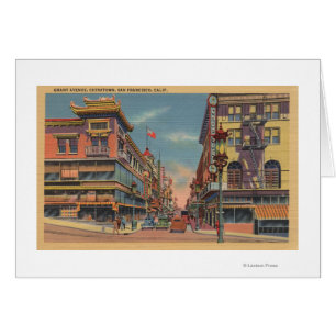 San Francisco, CAGrant Allee in Chinatown