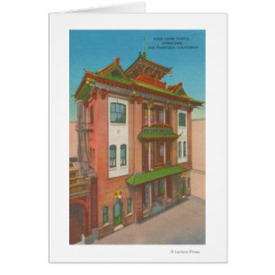 San Francisco, CAKong Chow-Chow Tempel in