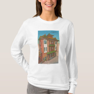 San Francisco, CAKong Chow-Chow Tempel in T-Shirt