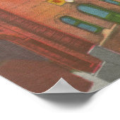 San Francisco, CAKong Chow Temple in Chinatown Poster (Ecke)