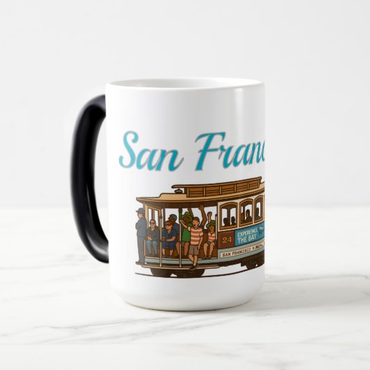 San Francisco Calbe Car Tasse (Vorderseite Links)