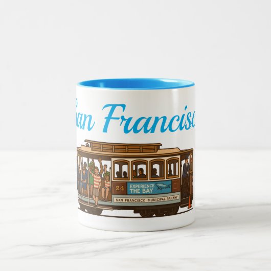 San Francisco Cale Car Tasse (Mittel)
