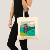 San Francisco Cali golden gate bridge Tasche (Vorderseite (Produkt))