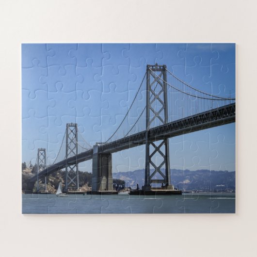 San Francisco California Bay Bridge Puzzle (Horizontal)