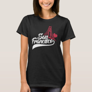 San Francisco California Bridge Ca Usa Travel T-Shirt
