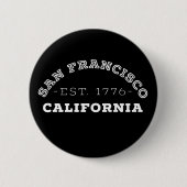 San Francisco California Button (Vorderseite)