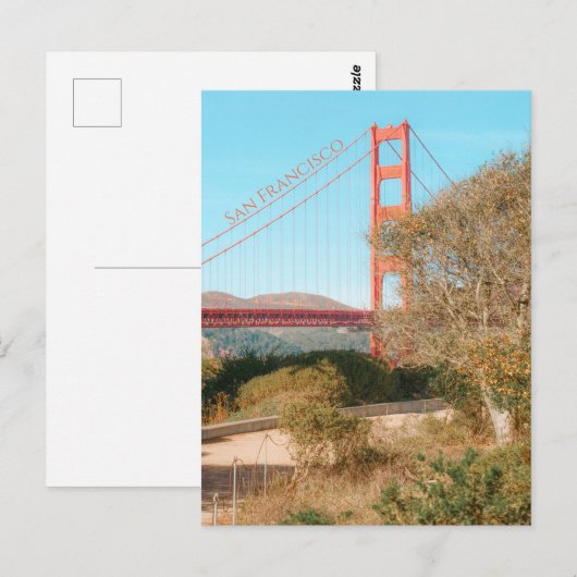 San Francisco California | Filmfotografie Postkarte (Vorne/Hinten)
