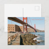 San Francisco California | Filmfotografie Postkarte (Vorne/Hinten)