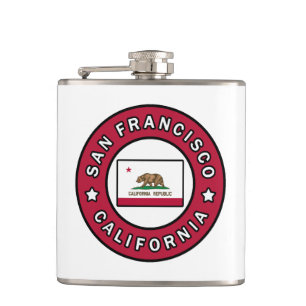 San Francisco California Flachmann