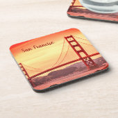 San Francisco California Getränkeuntersetzer (Linke Seite)