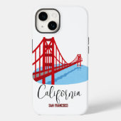 San Francisco California Golden Gate Bridge Case-Mate iPhone Hülle (Rückseite)