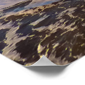 San Francisco California Golden Gate Bridge Poster (Ecke)