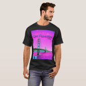 San Francisco California Golden Gate Bridge T-Shirt (Vorne ganz)