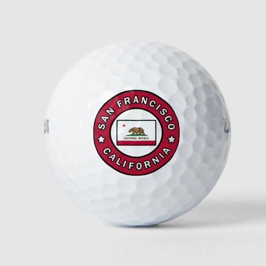 San Francisco California Golfball (Vorderseite)