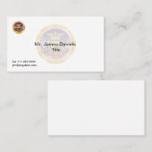 San Francisco California Great Siegel Visitenkarte (Vorne/Hinten)