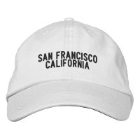 San Francisco California Hat