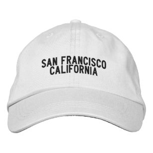San Francisco California Hat Bestickte Baseballkappe