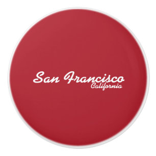 San Francisco, California Keramik Knob Keramikknauf