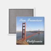 San Francisco California Kühlschrankmagnet (Vorderseite/Rückseite)