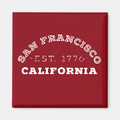 San Francisco California Magnet (Vorne)