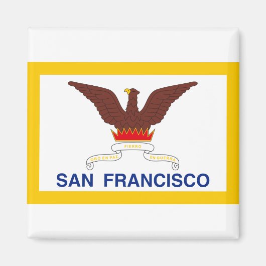 San Francisco California Magnet (Vorne)