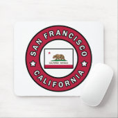 San Francisco California Mousepad (Mit Mouse)