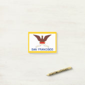 San Francisco California Post-it Klebezettel (Auf Schreibtisch)