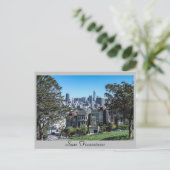 San Francisco California Postkarte (Stehend Vorderseite)