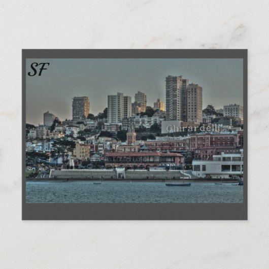 San Francisco California Postkarte (Vorderseite)