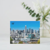 San Francisco California Postkarte (Stehend Vorderseite)