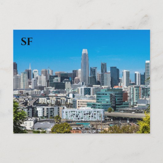 San Francisco California Postkarte (Vorderseite)