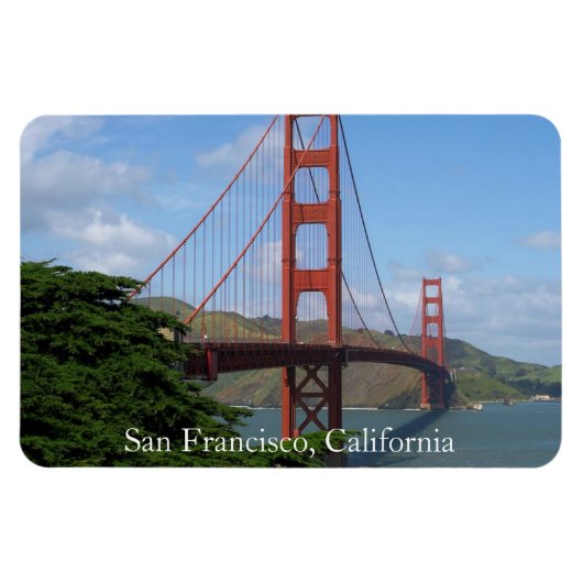 San Francisco California Premium Flexi Magnet (Horizontal)
