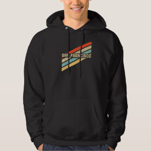 San Francisco California Retro Vintag 1 Hoodie