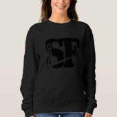 San Francisco California SF Golden Gate Bridge Vin Sweatshirt (Vorderseite)