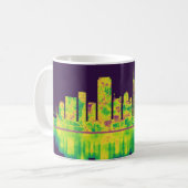 San Francisco California Skyline Kaffeetasse (Vorderseite Links)
