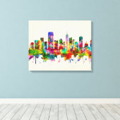 San Francisco California Skyline Leinwanddruck (Insitu (Holzboden))