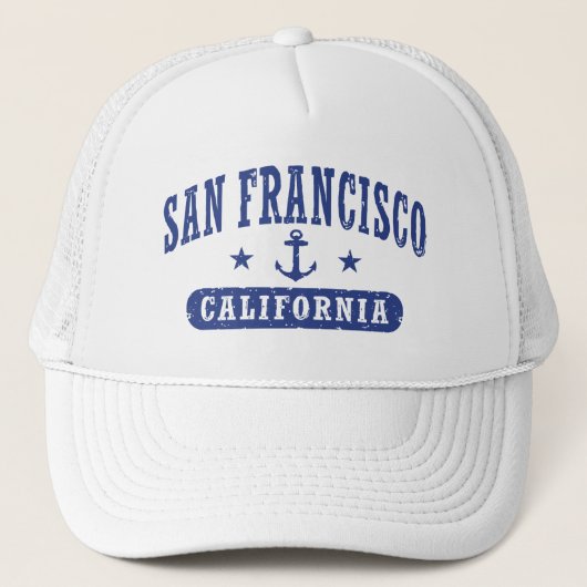 San Francisco California Truckerkappe (Vorderseite)
