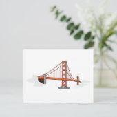 San Francisco California Weddings Save the Dates Ankündigungspostkarte (Stehend Vorderseite)