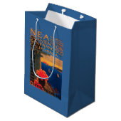 San Francisco, CaliforniaN.E.A. Vereinbarung Mittlere Geschenktüte (Rückseite Schrägansicht)