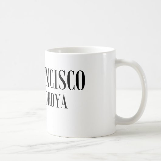 San Francisco, Cantaffordya Kaffeetasse (Rechts)