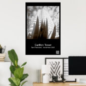 San Francisco Carillon Tower Poster (Heimbüro)
