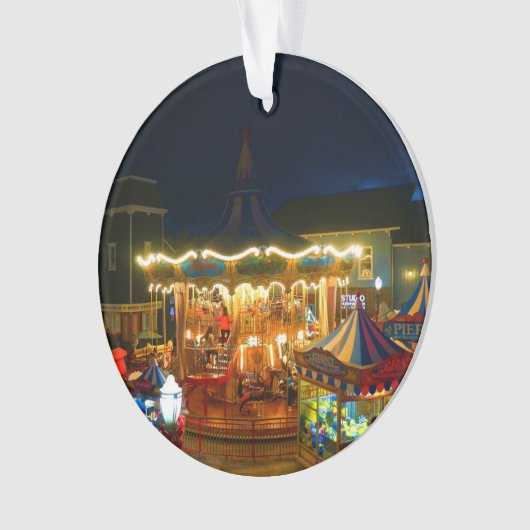 San Francisco Carousel Pier 39 #2 Ornament (Vorderseite)