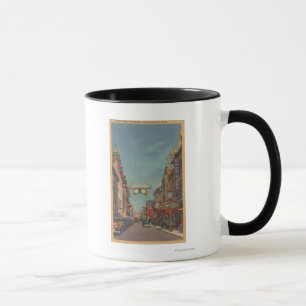 San Francisco, CAStreet Szene von Chinatown Tasse