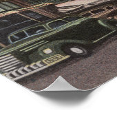 San Francisco, CAView von Chinatown Main Street Poster (Ecke)