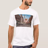 San Francisco, CAView von Chinatownhauptstraße T-Shirt (Vorderseite)